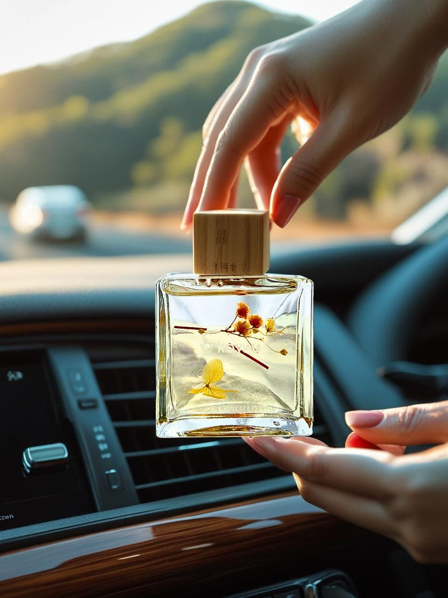 🌸 Geranium Glow - Kaysu Flower Essential Oils for Car