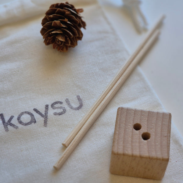 kaysu Wooden Diffuser Cap & Stick Set