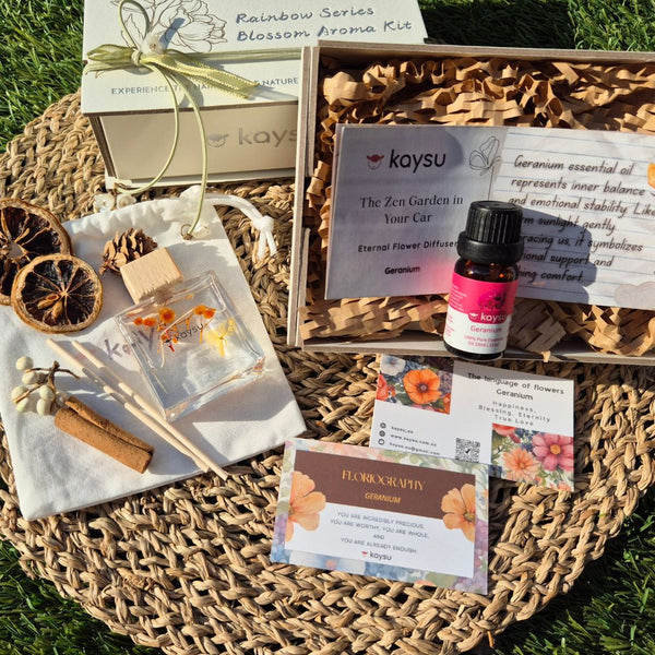 Orange Energy Gift Set - Embrace Joy & Emotional Warmth & Creativity