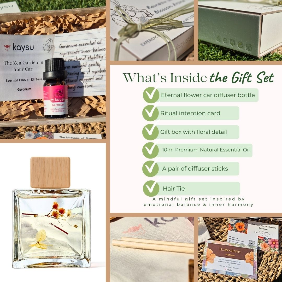 Orange Energy Gift Set - Embrace Joy & Emotional Warmth & Creativity