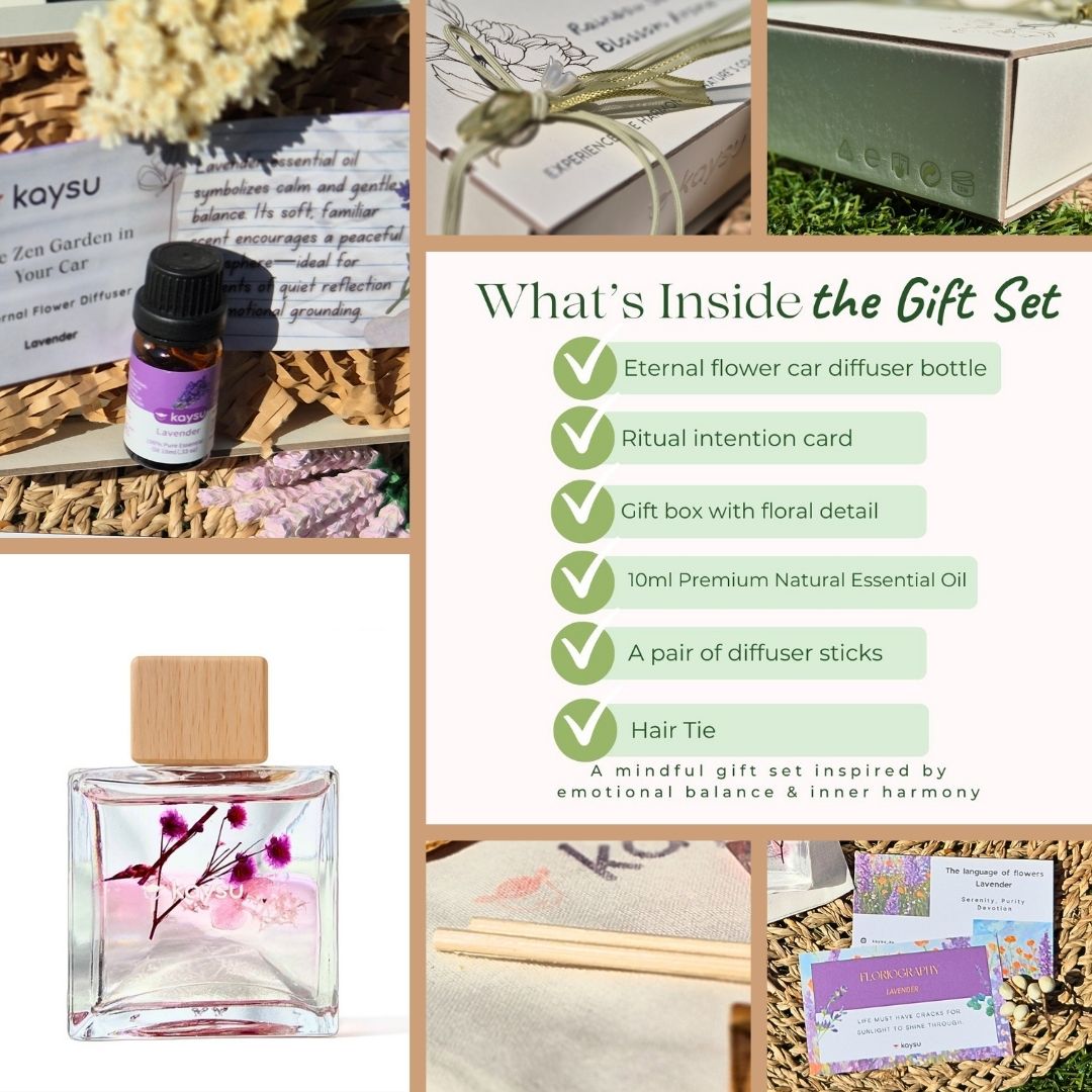 Purple Energy Gift Set - Inner Peace & Spiritual Flow