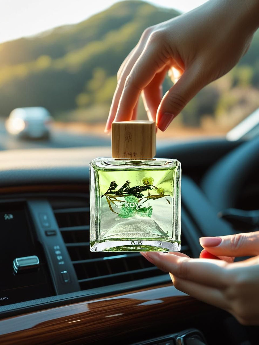 Ylang Ylang Green - kaysu Eternal Flower Car Diffuser